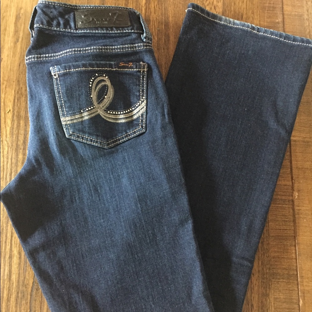 Seven7 boot cut jeans